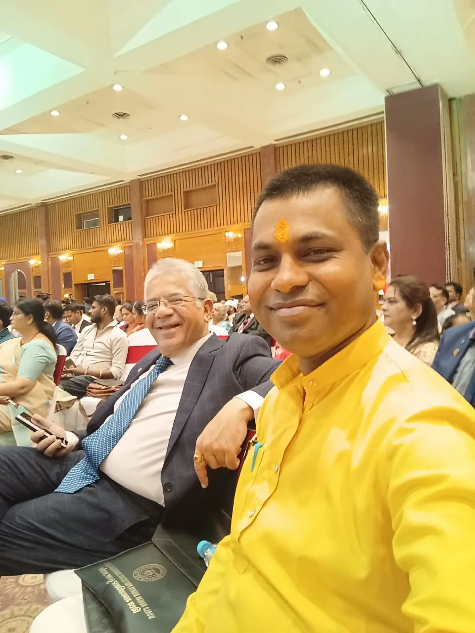An evening with guests
