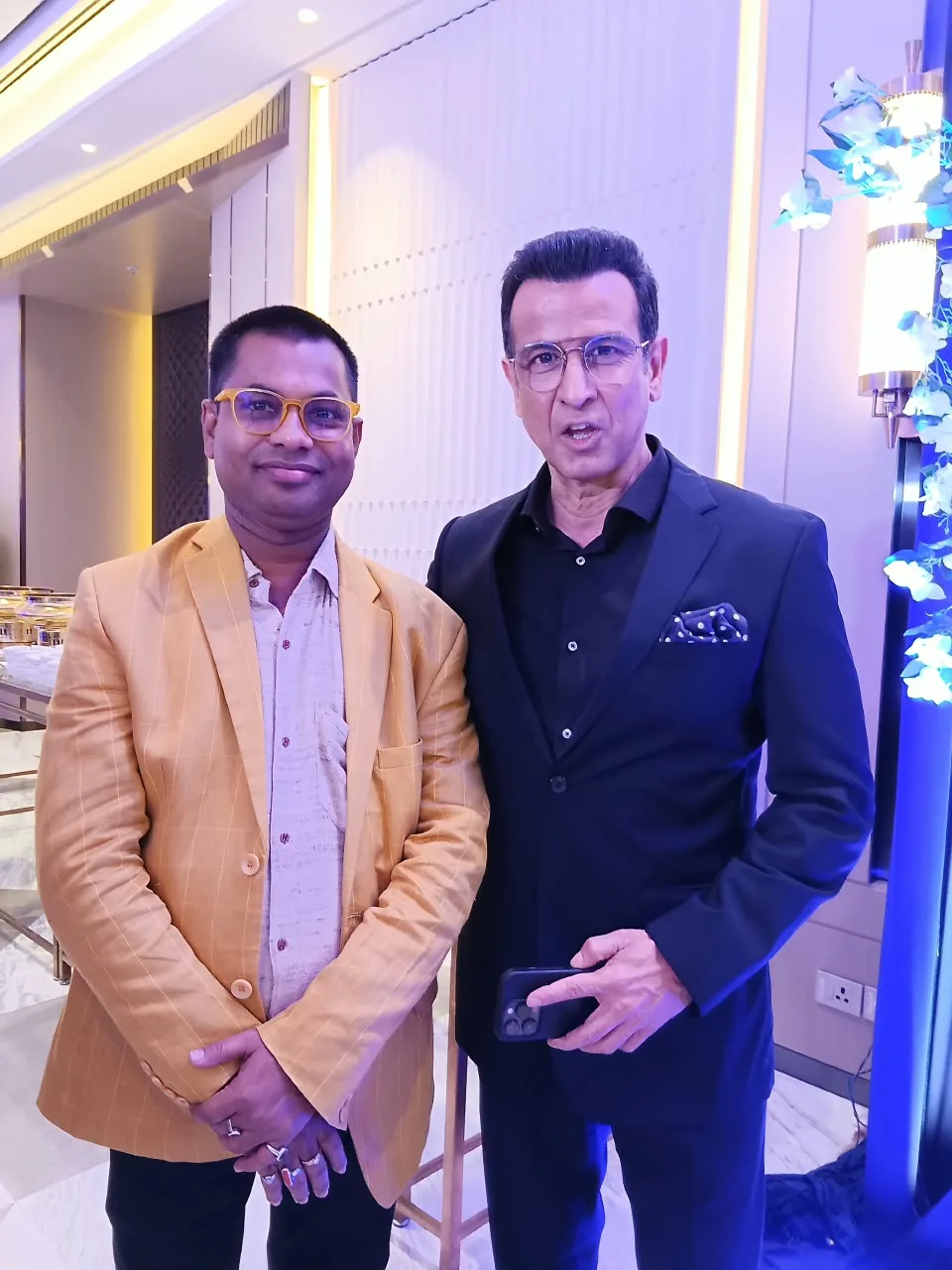 An evening with guests